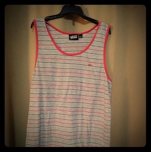 Vans striped tank top